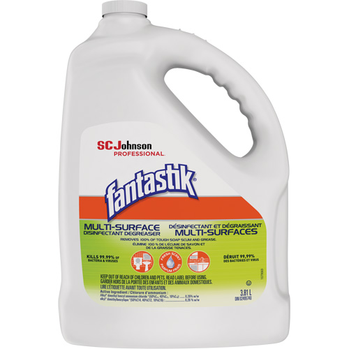 D&eacute;sinfectant et d&eacute;graissant multisurface professionnel Fantastik, 3,78 L, Cruche St. Lawrence Industrial & Safety Supply