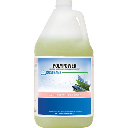 Nettoyant industriel pour les mains Polypower, Cr&egrave;me, 4 L, Cruche, Parfum&eacute; St. Lawrence Industrial & Safety Supply