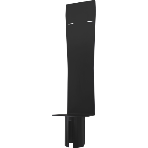 Dispenser Holder for Crowd Control Post, Black St. Lawrence Industrial & Safety Supply