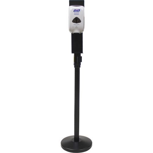 Dispenser Holder for Crowd Control Post, Black St. Lawrence Industrial & Safety Supply