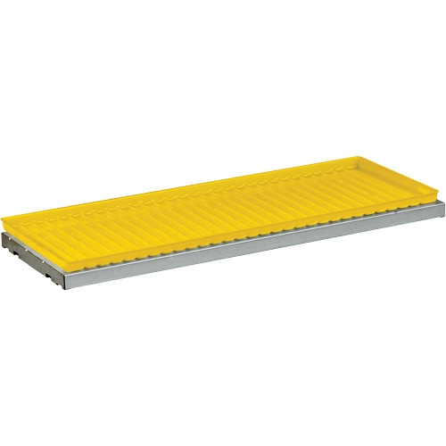 &eacute;tag&egrave;re SpillSlope avec plateau pour armoire de s&eacute;curit&eacute; St. Lawrence Industrial & Safety Supply