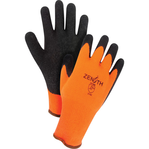 Gant d'hiver en caoutchouc naturel, Moyen, R&ecirc;vetement Latex, Calibre 10, Enveloppe en Coton/Polyester St. Lawrence Industrial & Safety Supply
