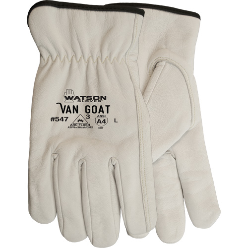Van Goat Cut Resistant Work Gloves, Large, 36 cal/cm², Level 3, NFPA 70E St. Lawrence Industrial & Safety Supply