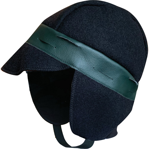 Safety Helmet Winter Liner, Sheep Lining, One Size, Navy Blue St. Lawrence Industrial & Safety Supply