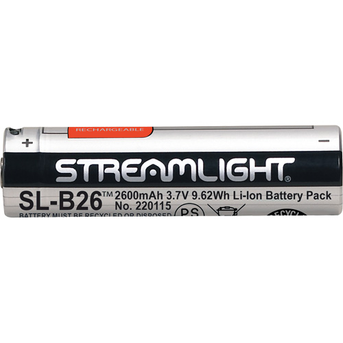 Bloc-piles rechargeable par port USB SL-B26, 18650, 3,7 V St. Lawrence Industrial & Safety Supply