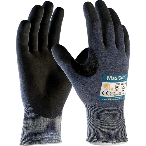 Gants r&eacute;sistant aux coupures ATG MaxiCut Ultra, Taille T-Grand, Calibre 15, Rev&ecirc;tement Mousse de nitrile, Enveloppe en PEHP, ASTM ANSI niveau A3/EN 388 niveau 5/EN 388 niveau C St. Lawrence Industrial & Safety Supply