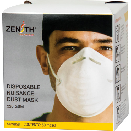 Masques jetable contre les poussi&egrave;res nuisibles St. Lawrence Industrial & Safety Supply