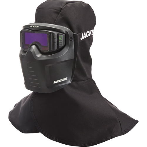 Rebel ADF Welding Mask, 3.5" L x 1.3" W View Area, 3/5-12 Shade Range, Black St. Lawrence Industrial & Safety Supply