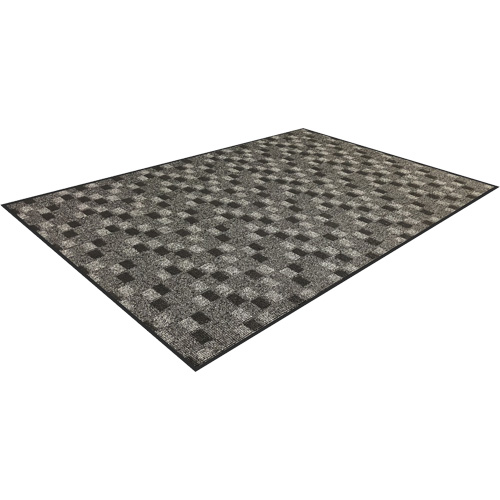 Tapis de vestibule Terra Nova classique, Essuie-pieds, 3' x 5' x 5/16", Charbon St. Lawrence Industrial & Safety Supply