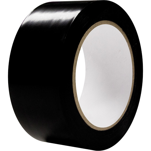 Ruban pour marquage d'all&eacute;es, 2" x 108', PVC, Noir St. Lawrence Industrial & Safety Supply