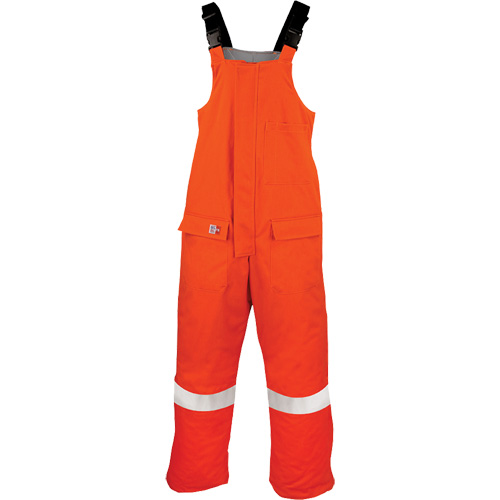 Westex UltraSoft&reg; AllOut Quilt Lined Winter Bib Overall, Medium (Tall), High Visibility Orange St. Lawrence Industrial & Safety Supply