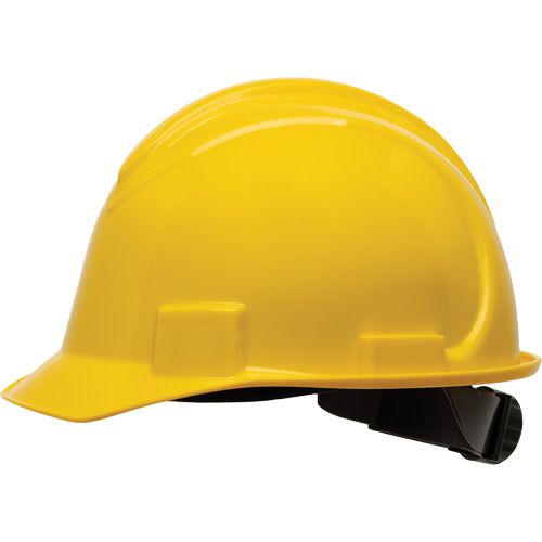 North&reg; Short Brim Hardhat, Meets CSA Type 1, Ratchet Suspension, Non-Vented St. Lawrence Industrial & Safety Supply