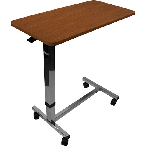 Adjustable Rolling Overbed Table St. Lawrence Industrial & Safety Supply