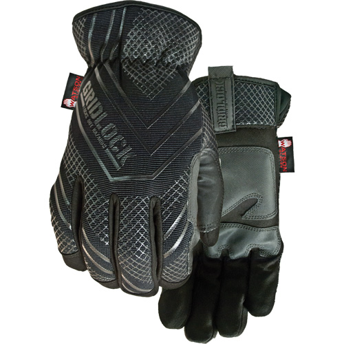 Gants r&eacute;sistant &agrave; la coupure et perforation Gridlock, Taille Moyen, Enveloppe en Acier inoxydable, ASTM ANSI niveau A9/EN 388 niveau 5/EN 388 niveau F St. Lawrence Industrial & Safety Supply