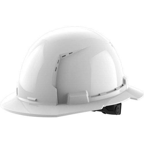 Full Brim Hardhat, Meets CSA Type 1, Ratchet Suspension, Vented St. Lawrence Industrial & Safety Supply