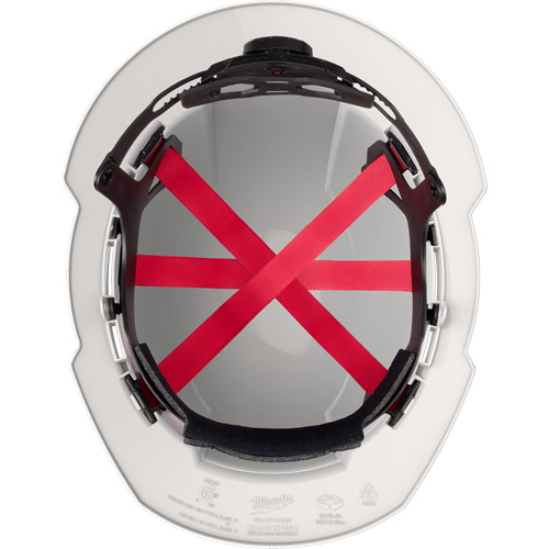 Full Brim Hardhat, Meets CSA Type 1, Ratchet Suspension, Vented St. Lawrence Industrial & Safety Supply