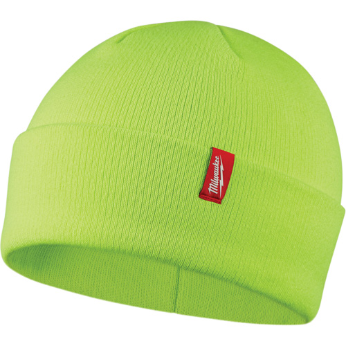 High-Visbility Cuffed Beanie, One Size, Green St. Lawrence Industrial & Safety Supply