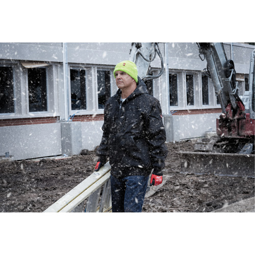 High-Visbility Cuffed Beanie, One Size, Green St. Lawrence Industrial & Safety Supply