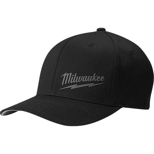 Casquette ajust&eacute;e Flexfit - petit/moyen, Noir, Poly-coton St. Lawrence Industrial & Safety Supply