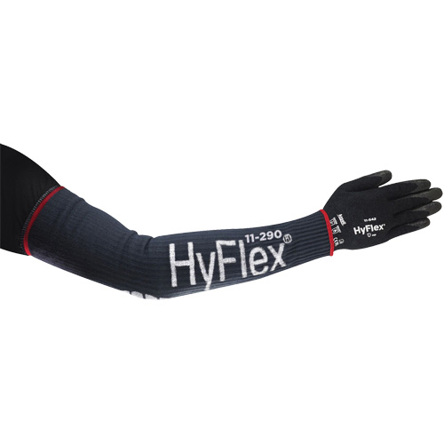 HyFlex&reg; Wide High Cut Compression Sleeve, 18", Kevlar&reg;/Polyamide/Spandex/Stainless Steel, Blue St. Lawrence Industrial & Safety Supply