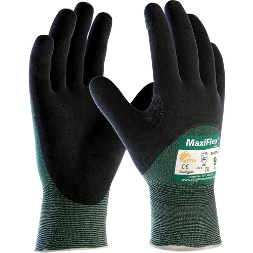 Gants sans coutures r&eacute;sistant aux coupures ATG MaxiFlex Cut, Taille Grand, Calibre 15, Rev&ecirc;tement Nitrile, Enveloppe en Fil technique, ASTM ANSI niveau A2/EN 388 niveau 3/EN 388 niveau B St. Lawrence Industrial & Safety Supply