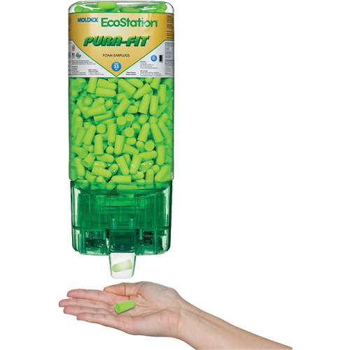 Pura-Fit Earplugs TouchFree EcoStation&reg; Dispenser Starter Kit St. Lawrence Industrial & Safety Supply