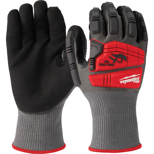 Gants r&eacute;sistants aux chocs et aux coupures, Taille T-Grand, Calibre 18, Rev&ecirc;tement Nitrile, ANSI/ISEA 105 niveau 5 St. Lawrence Industrial & Safety Supply