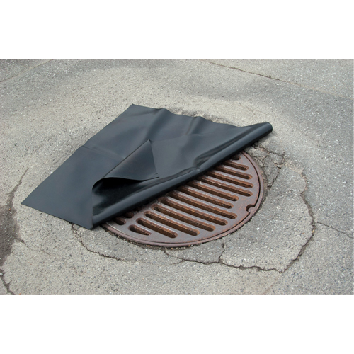 Neoprene Drain Covers, Square, 36" L x 36" W St. Lawrence Industrial & Safety Supply