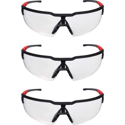 Safety Glasses, Clear Lens, Anti-Scratch, ANSI Z87+/Meets/Exceeds CSA Z94.3 St. Lawrence Industrial & Safety Supply