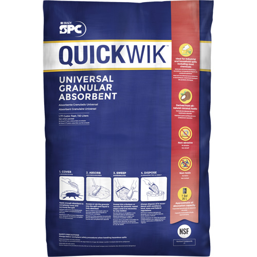 Quickwik Universal Granular Absorbent St. Lawrence Industrial & Safety Supply