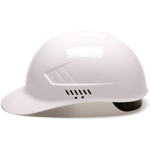 Ridgeline Bump Cap, Pinlock Suspension, White St. Lawrence Industrial & Safety Supply