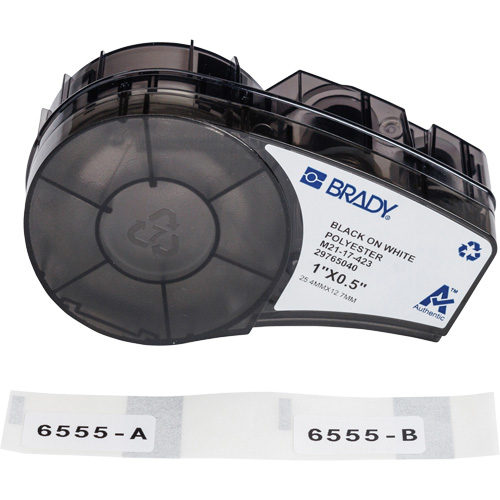 Harsh Environment Multi-Purpose Labels with Ribbon, Black St. Lawrence Industrial & Safety Supply