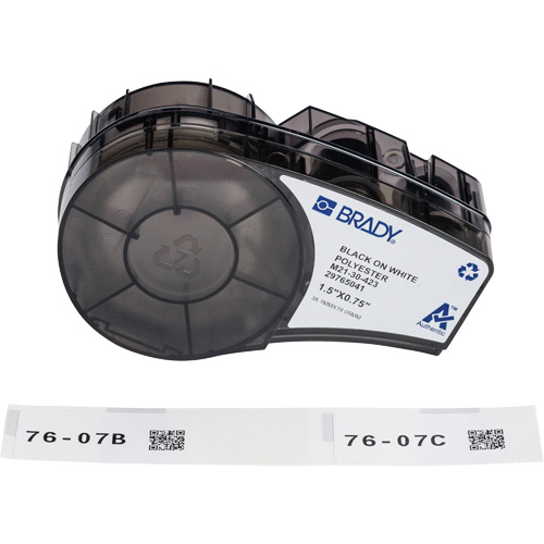 Harsh Environment Multi-Purpose Labels with Ribbon, Black St. Lawrence Industrial & Safety Supply