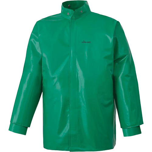 J43 380 Manteau CA-43 ignifuge et r&eacute;sistant aux produits chimiques et aux acides, Petit, Vert St. Lawrence Industrial & Safety Supply