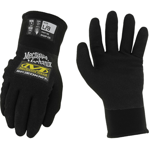 Speedknit Thermal Gloves, Size 7, 15 Gauge, Nitrile Coated, Nylon Shell, ASTM ANSI Level A2 St. Lawrence Industrial & Safety Supply