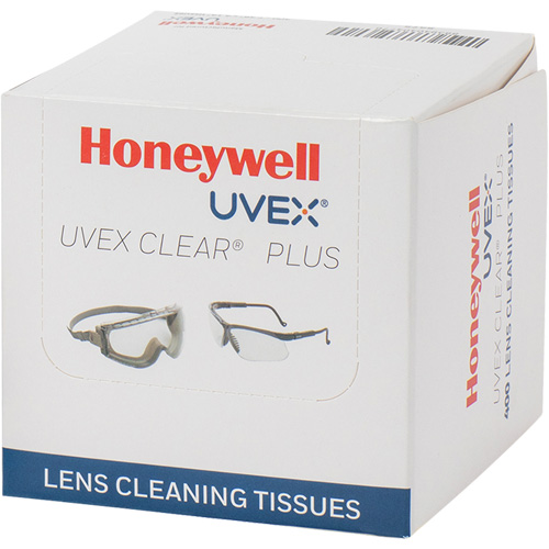 Uvex Clear&reg; Plus Lens Tissues, 4.125" x 3.96" St. Lawrence Industrial & Safety Supply