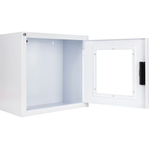 Grande armoire standard pour DEA avec alarme, Zoll AED Plus/Zoll AED 3/Cardio-Science/Physio-Control Pour, Non m&eacute;dical St. Lawrence Industrial & Safety Supply