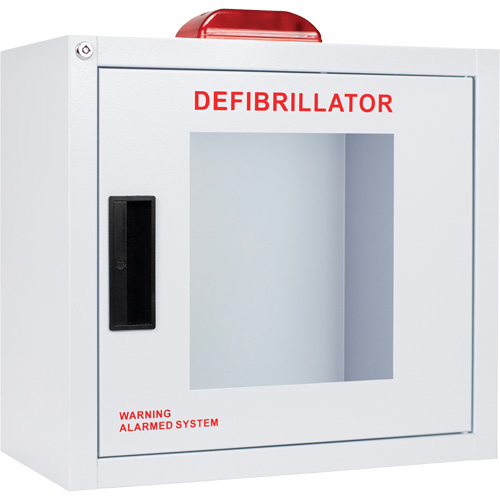 Grande armoire standard pour DEA avec alarme & stroboscope, Zoll AED Plus/Zoll AED 3/Cardio-Science/Physio-Control Pour, Non m&eacute;dical St. Lawrence Industrial & Safety Supply