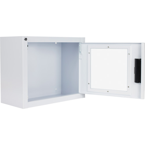 Armoire compacte standard pour DEA avec alarme, Philips/Defibtech/Heartsine Pour, Non m&eacute;dical St. Lawrence Industrial & Safety Supply