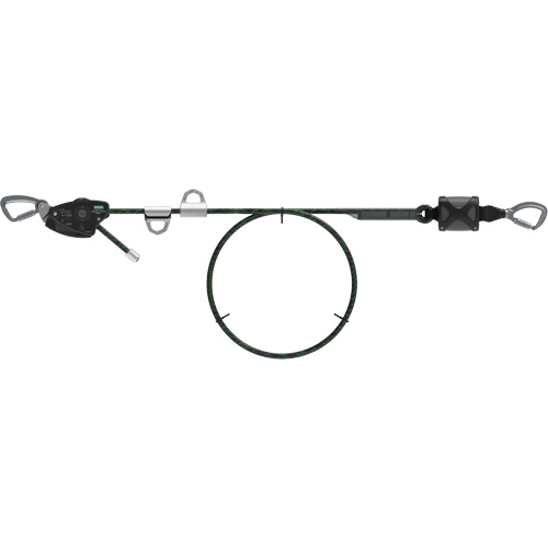 Corde de 100' pour ligne de vie temporaire horizontale, Corde d'alpinisme St. Lawrence Industrial & Safety Supply