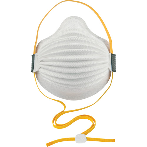 AirWave Disposable Respirator with SmartStrap&reg; & Full Foam Face Seal, P95, NIOSH Certified, Medium/Large St. Lawrence Industrial & Safety Supply