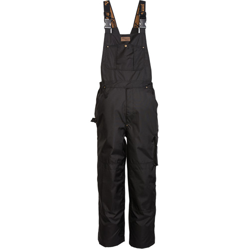Thor 300D Trilobal Bib Pants, Medium, Polyester, Black St. Lawrence Industrial & Safety Supply