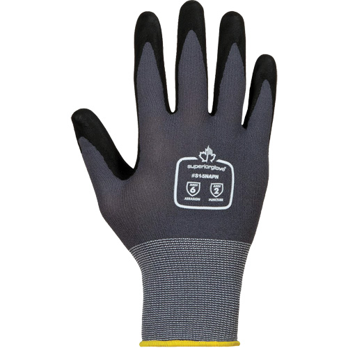 Gants anti-abrasion Dexterity, 2T-petit/5, R&ecirc;vetement Mousse de nitrile, Calibre 15, Enveloppe en Nylon/Coton St. Lawrence Industrial & Safety Supply