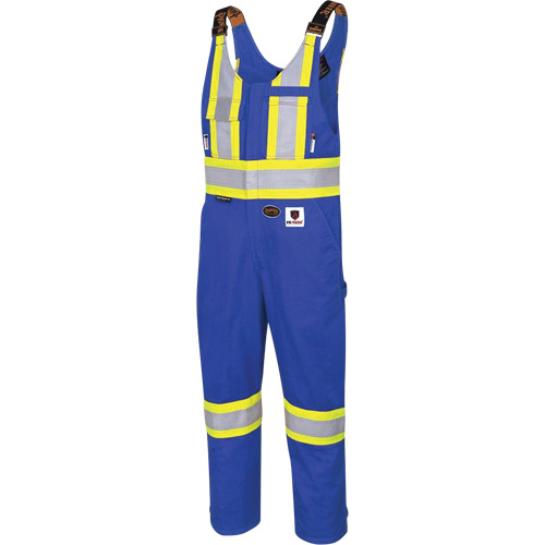 7714 FR-Tech&reg; Flame-Resistant Overalls, Small, Royal Blue St. Lawrence Industrial & Safety Supply