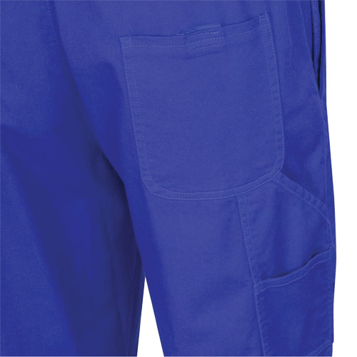 7714 FR-Tech&reg; Flame-Resistant Overalls, Small, Royal Blue St. Lawrence Industrial & Safety Supply