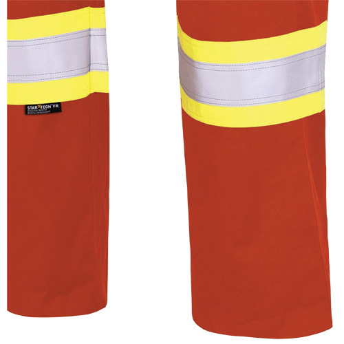 7765 Pantalon cargo de s&eacute;curit&eacute; haute visibilit&eacute; r&eacute;sistant aux arcs &eacute;lectriques FR-Tech 88/12, 32, x 34, Orange haute visibilit&eacute;, 10 cal/cm² St. Lawrence Industrial & Safety Supply