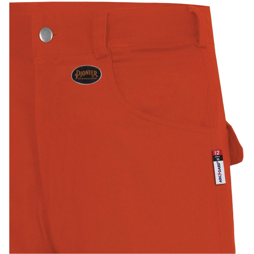 7765 Pantalon cargo de s&eacute;curit&eacute; haute visibilit&eacute; r&eacute;sistant aux arcs &eacute;lectriques FR-Tech 88/12, 32, x 34, Orange haute visibilit&eacute;, 10 cal/cm² St. Lawrence Industrial & Safety Supply