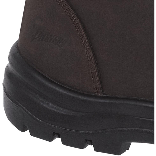 1028 Bottes de travail 8" marron, Cuir, Embout Acier, Taille 10 St. Lawrence Industrial & Safety Supply