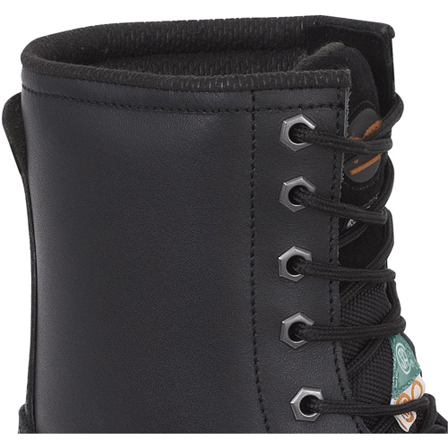 1027 Black 8" Work Boots, Leather, Steel Toe, Size 10 St. Lawrence Industrial & Safety Supply