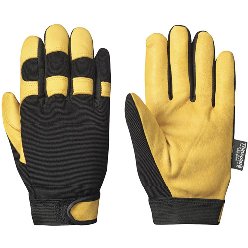 891 Gants ergonomiques isol&eacute;s de m&eacute;canicien, Paume Cuir fleur de ch&egrave;vre, Taille Petit St. Lawrence Industrial & Safety Supply